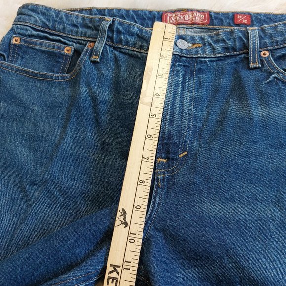 Lucky Brand Women's Blue Denim Boyfriend Cropped Leg Jeans 14 / 32 - Picture 7 of 13